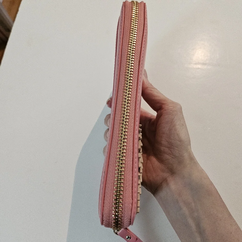 Kate Spade pink hedgehog zippy wallet EUC - Picture 7 of 15